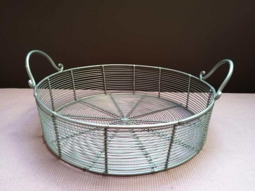 Zware metalen mand, Huis en Inrichting, Ophalen of Verzenden, Mand