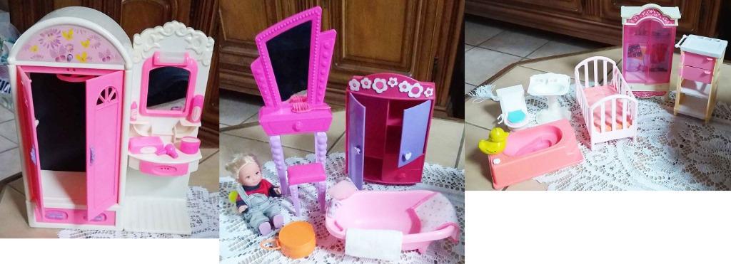 Meubles chambre à couché Barbie, Enlèvement ou Envoi, Utilisé, Barbie