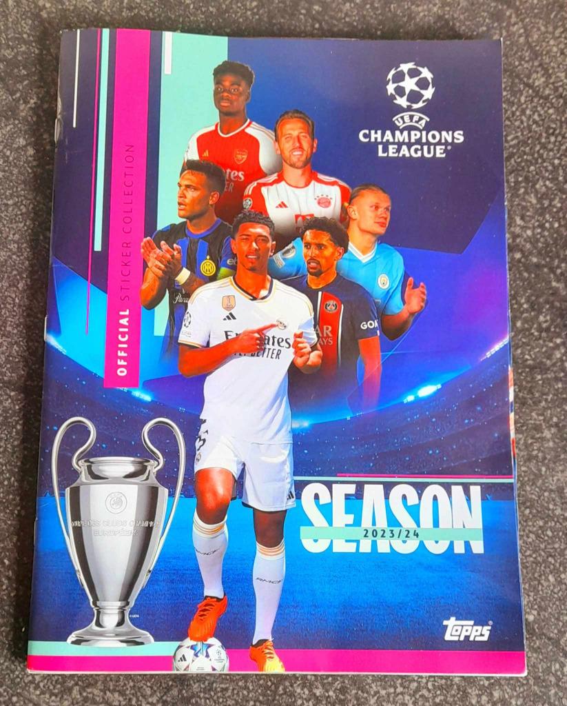 Livre stickers UEFA champions leaugue 2023-24 topps, Collections, Enlèvement ou Envoi, Neuf, Affiche, Image ou Autocollant