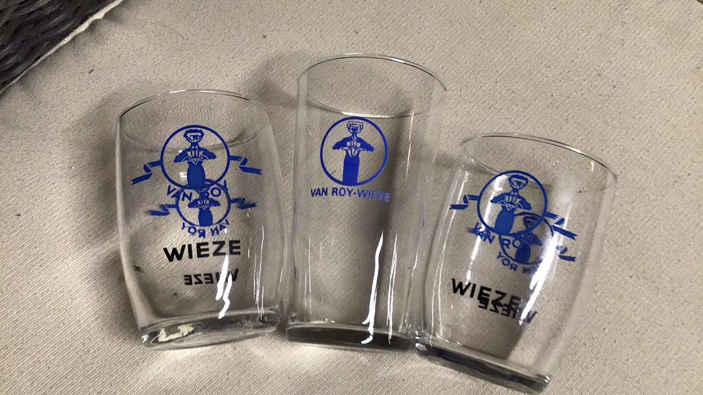 Wieze limonadeglazen, Verzamelen, Glas en Drinkglazen, Ophalen of Verzenden, Zo goed als nieuw