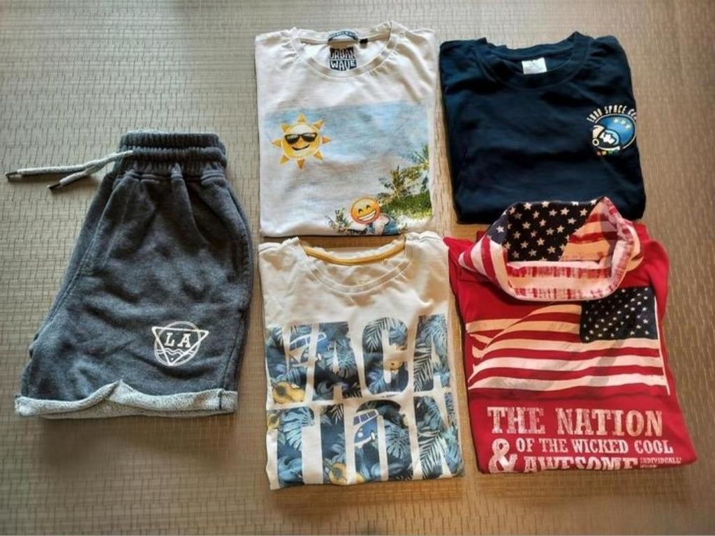 Pakket jongenskleding maat 158-164, Ophalen, Gebruikt, Jongen