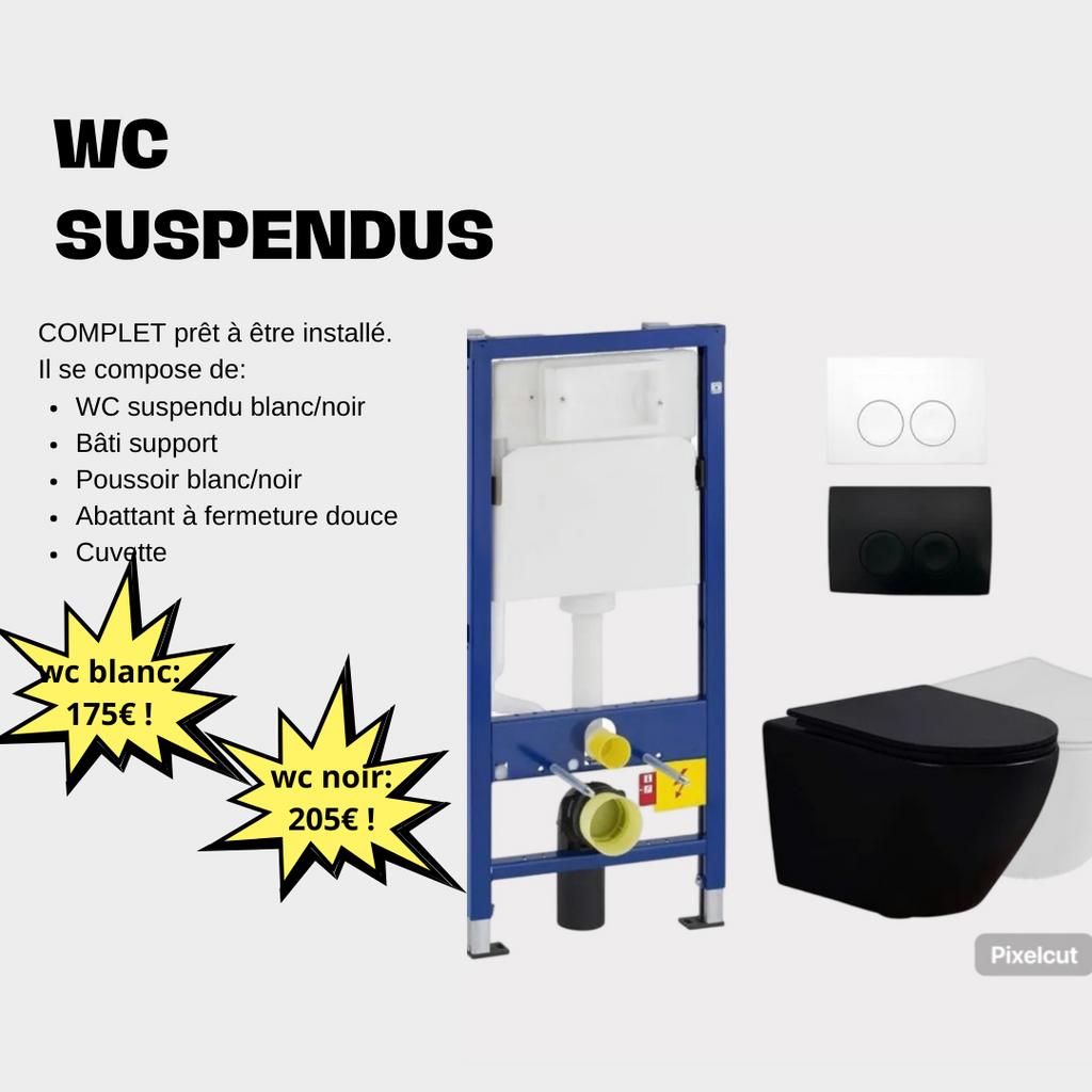 Wc suspendu, Bricolage & Construction, Sanitaire, Enlèvement, Comme neuf