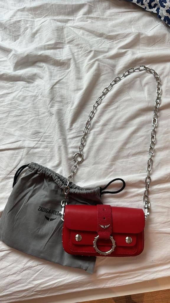 Sac Zadig et Voltaire Kate wallet rouge, Bijoux, Sacs & Beauté, Sacs | Sacs Femme, Enlèvement, Rouge