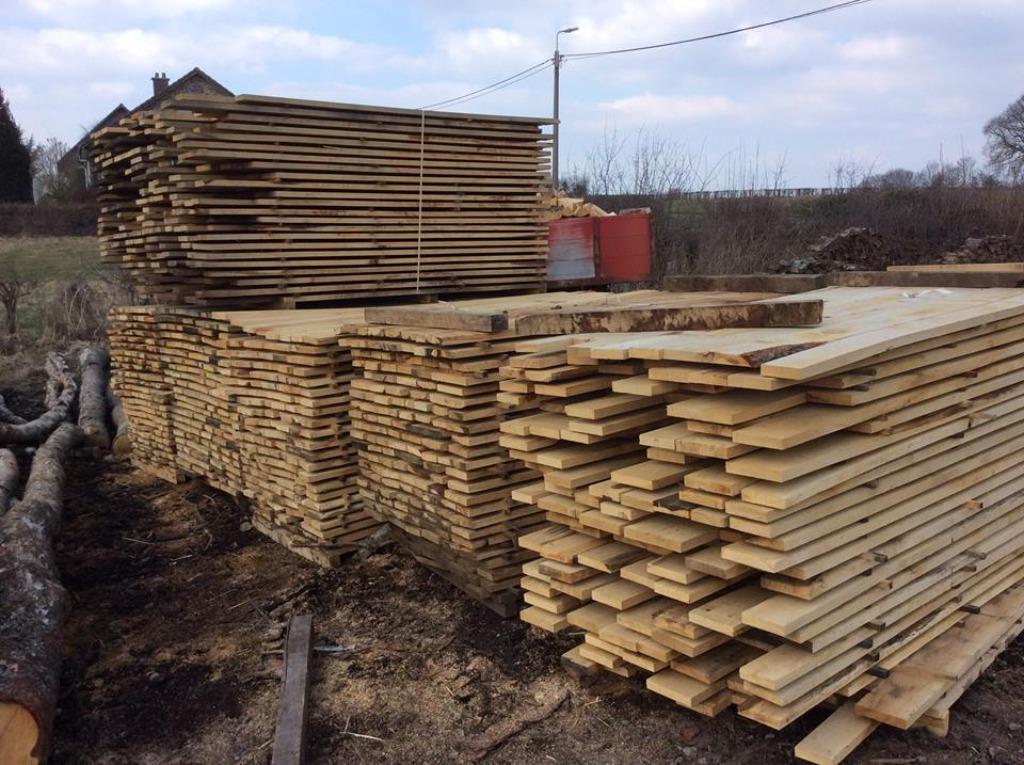 Planches en chêne voliges canadiennes, Neuf, Enlèvement ou Envoi, Planche, 200 à 250 cm