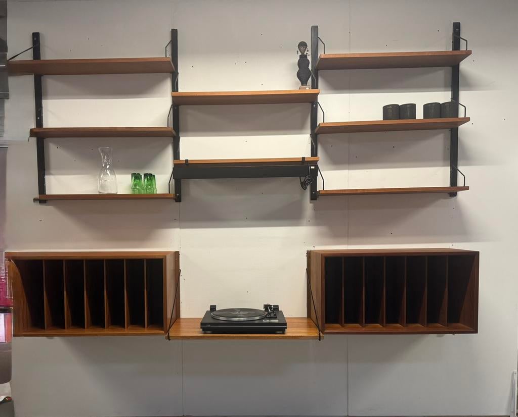 Poul Cadovius by Royal System vintage modulair wandsysteem, Antiek en Kunst, Curiosa en Brocante, Ophalen of Verzenden