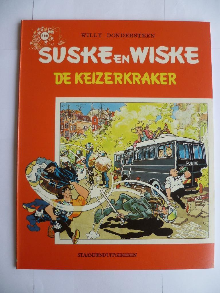 SUSKE EN WISKE PARODIE UITGAVE"DE KEIZERKRAKER" UIT 1982 UIT, Boeken, Stripverhalen, Zo goed als nieuw, Eén stripboek, Verzenden