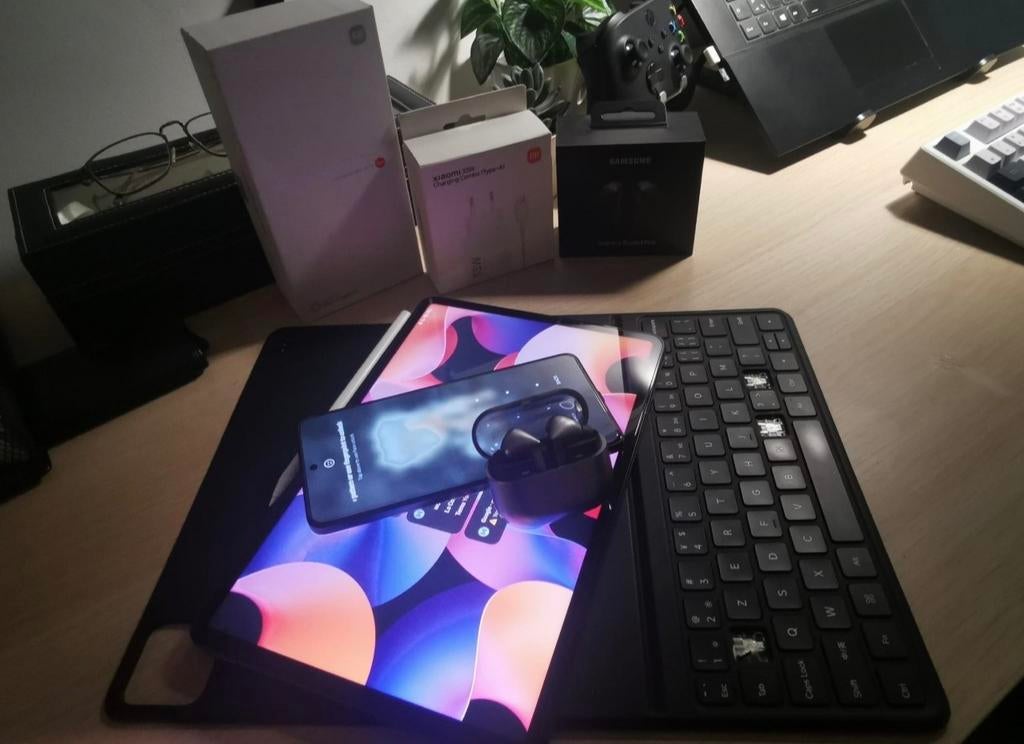 ENSEMBLE : Xiaomi 14T Pro (512 Go) + Xiaomi Pad 6 + stylet e, Xiaomi, 10 pouces, Comme neuf, Enlèvement