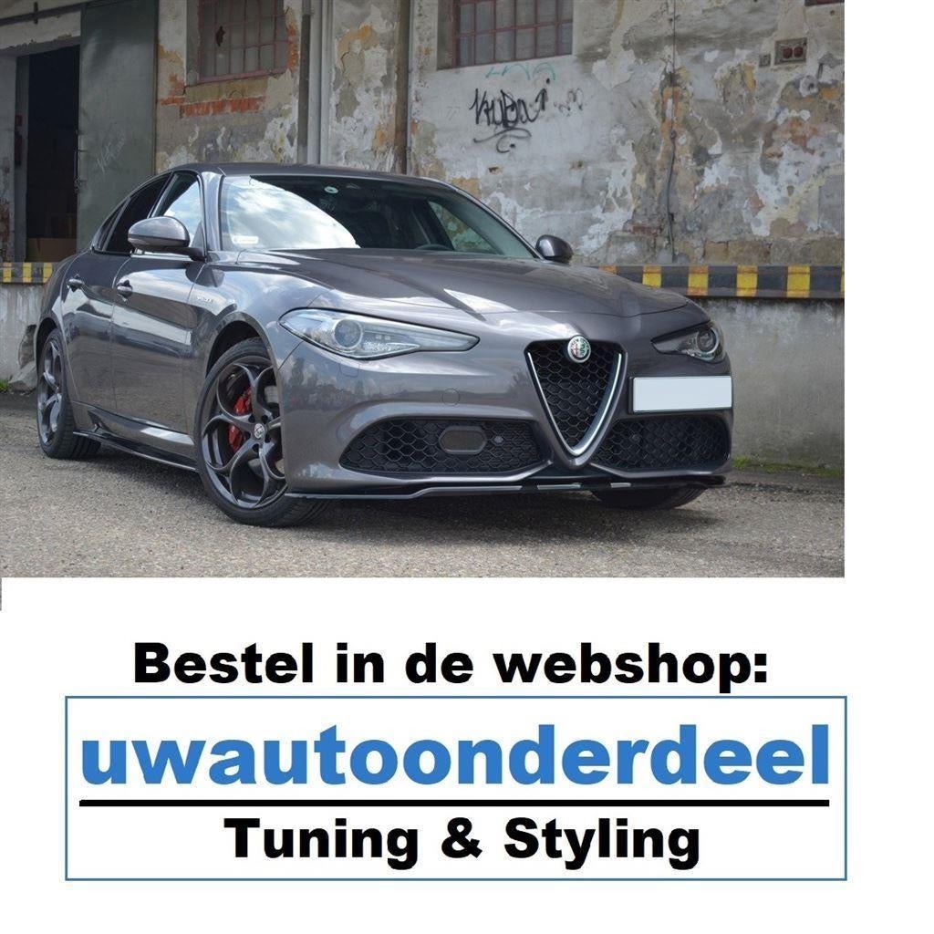 Maxton Design Alfa Romeo GIULIA VELOCE Spoiler Lip Spliter, Envoi