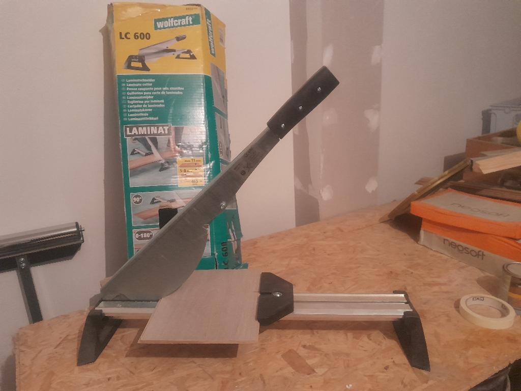 Presse Coupante LC 600 wolfcraft -  Sols Stratifiés, Bricolage & Construction, Enlèvement ou Envoi, Comme neuf