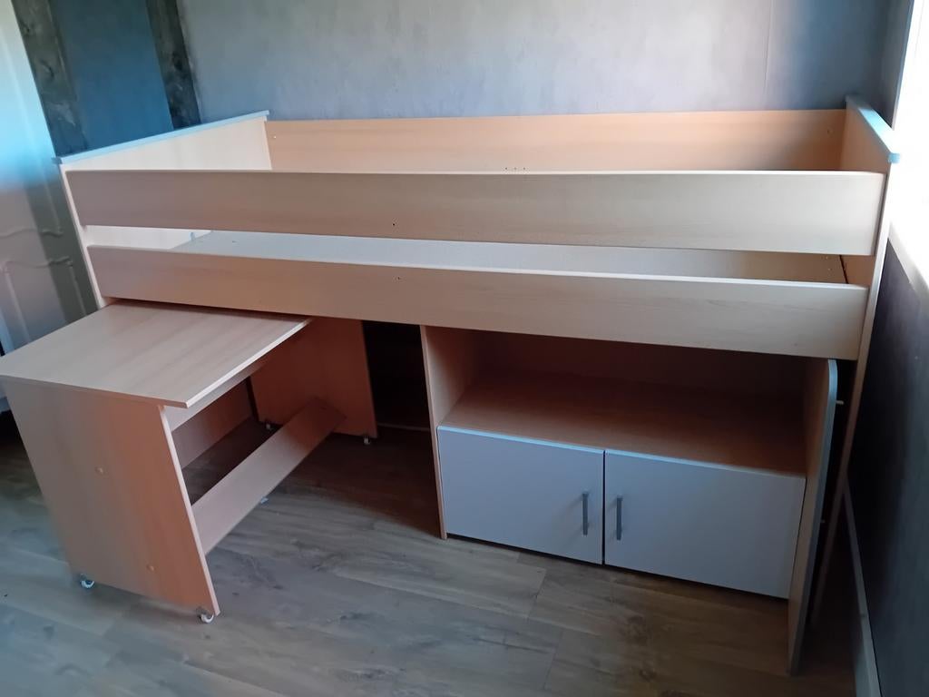 Half hoog slaper te koop, Enlèvement, Lit mezzanine