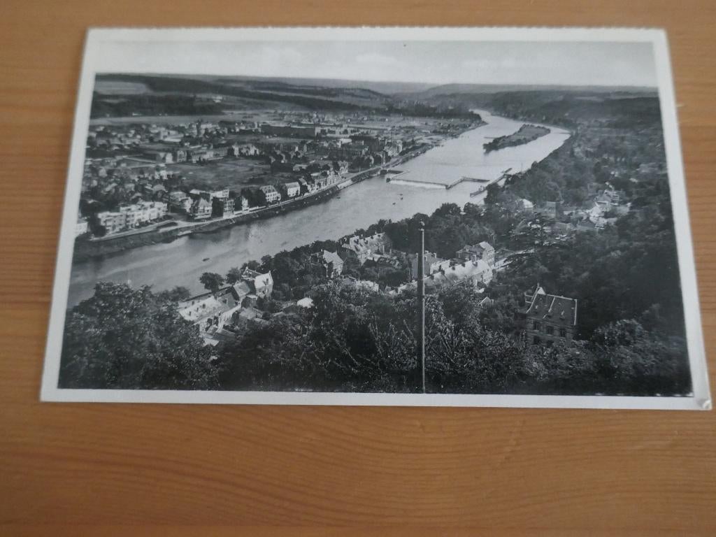 namur vue sur jambes la caserne et l'ile vas, Verzenden, Gelopen, Namen