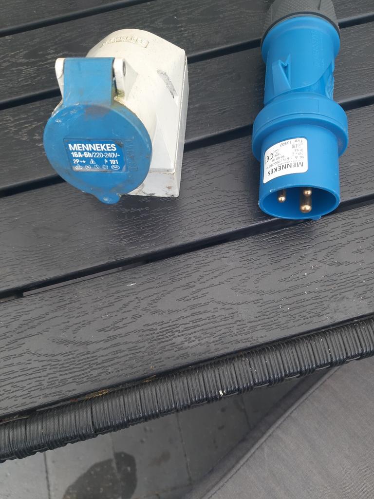 Mennekes stekkers, Ophalen of Verzenden, Stekker