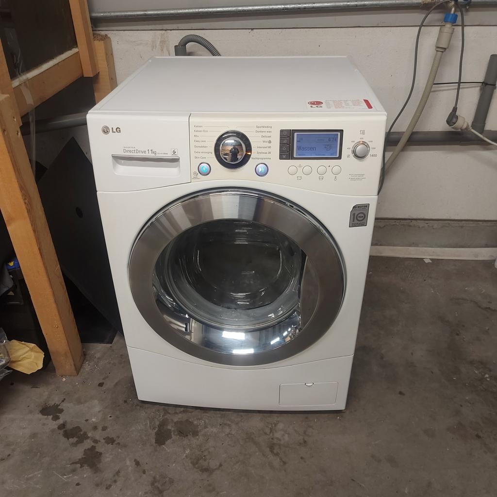 Lg wasmachine 11kg, Elektronische apparatuur, Wasmachines, Ophalen