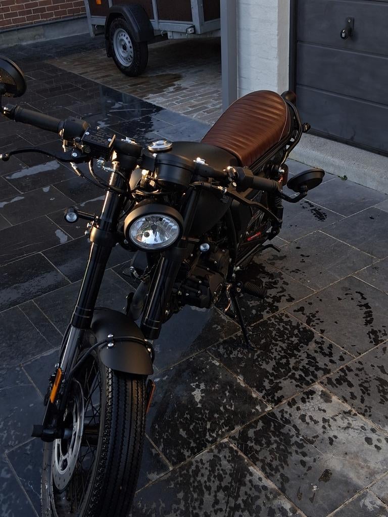 Cafe racer 50cc, Fietsen en Brommers, Ophalen of Verzenden