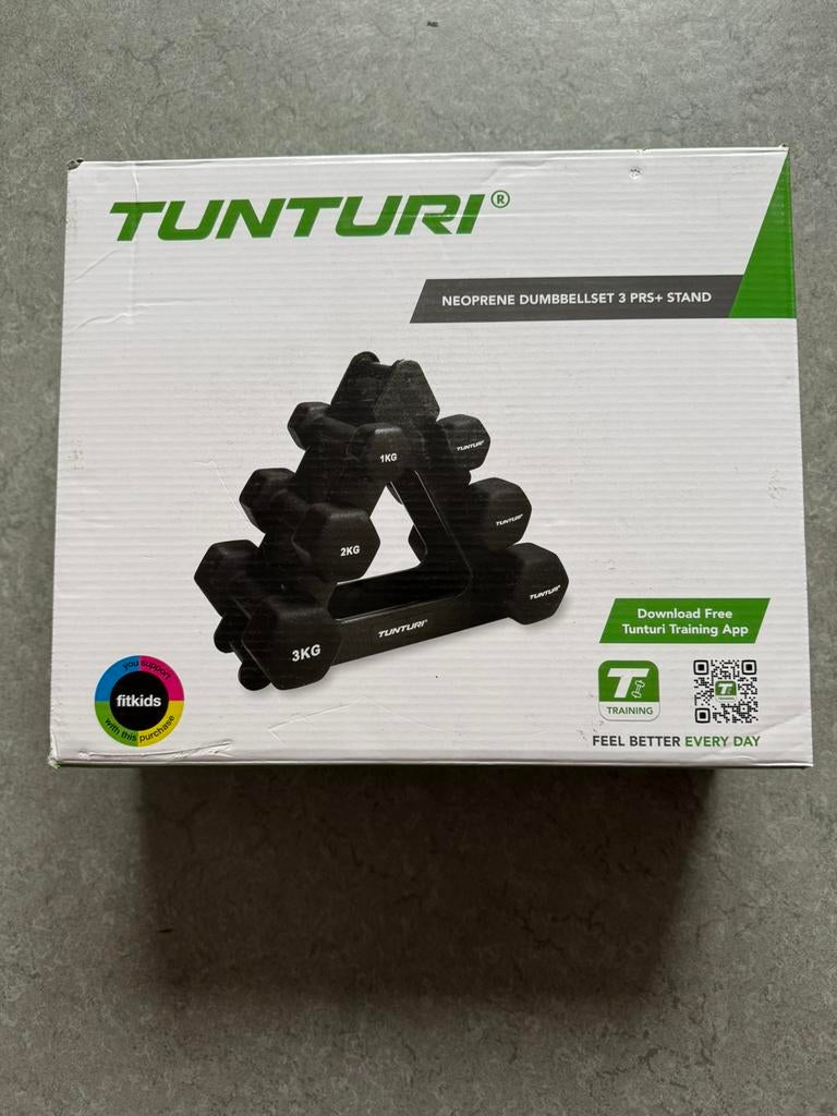 Nieuw halterset, Sport en Fitness, Fitnessmaterialen, Ophalen of Verzenden, Zo goed als nieuw, Halterset