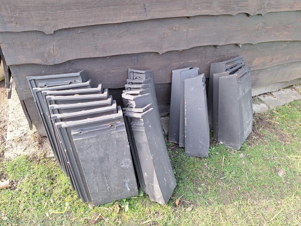 GRATIS Koramic platte hoekdakpannen, Ophalen