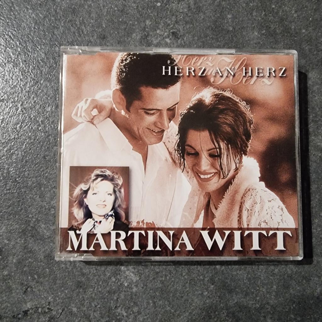 CD single : Martina Witt - Herz an Herz, Cd's en Dvd's, Cd Singles, 1 single, Ophalen of Verzenden, Gebruikt, Pop