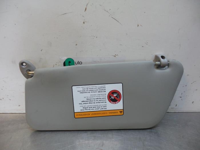 Zonneklep van een Chevrolet Matiz, Auto-onderdelen, Interieur en Bekleding, Gebruikt, -, Ophalen of Verzenden, -