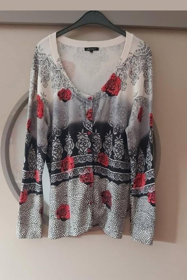 Cardigan Léo Guy, mt XL, Enlèvement ou Envoi, Autres couleurs, Pull ou Veste, Léo Guy