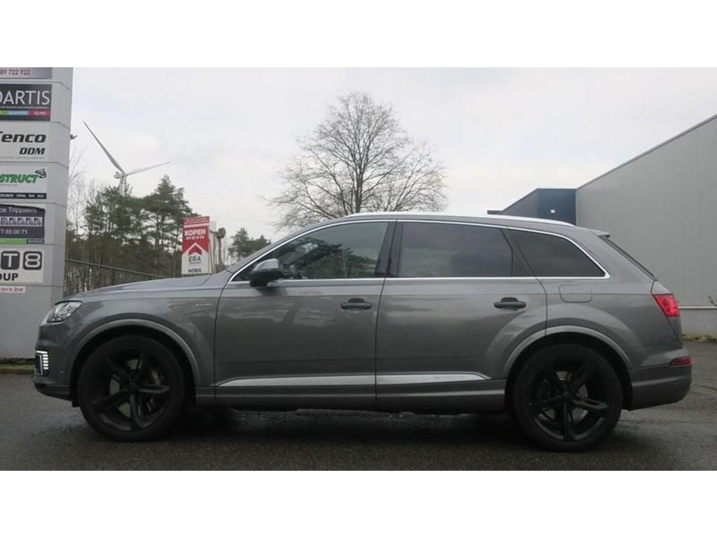 Audi E-Tron Q7 190kW 285000km 2017, Auto's, Audi, Automaat, 48 g/km, Bruin, 5 zetels