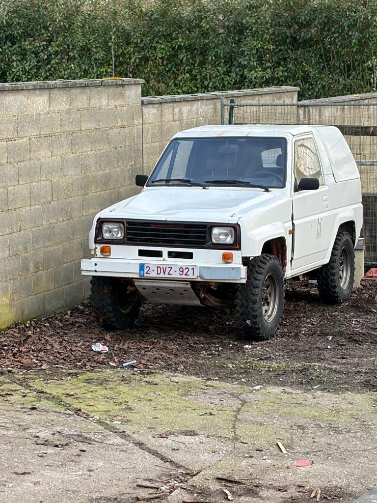 4x4 Daihatsu feroza, Auto's, Daihatsu, Stof, Zwart, 4 cilinders, 1600 cc