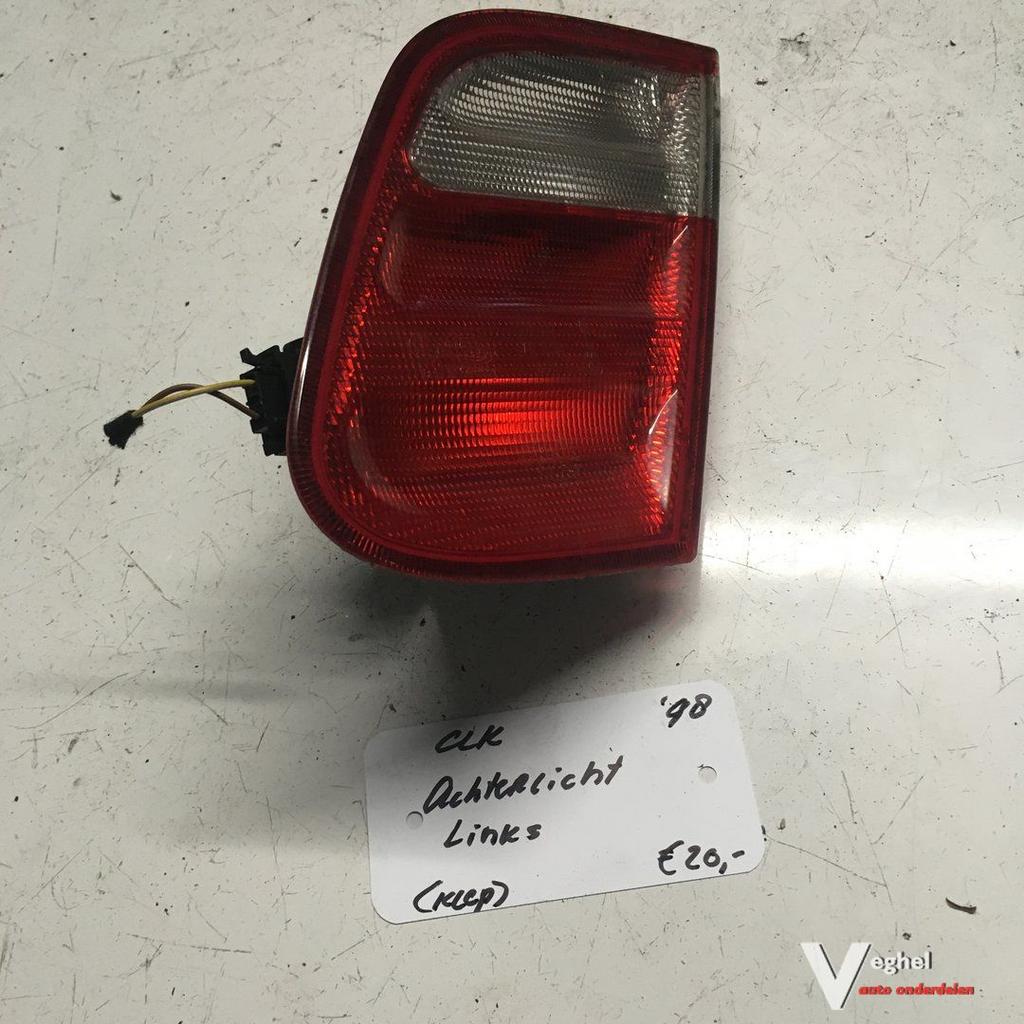 Mercedes CLK  Achterlicht Links ( in klep), Gebruikt, -, -, Ophalen of Verzenden