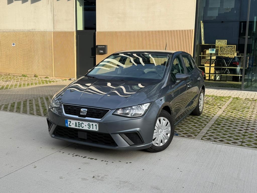 Seat Ibiza 1.0TSI 95pk Benzine, Auto's, Seat, Ibiza, Bedrijf, Zilver of Grijs, Euro 6