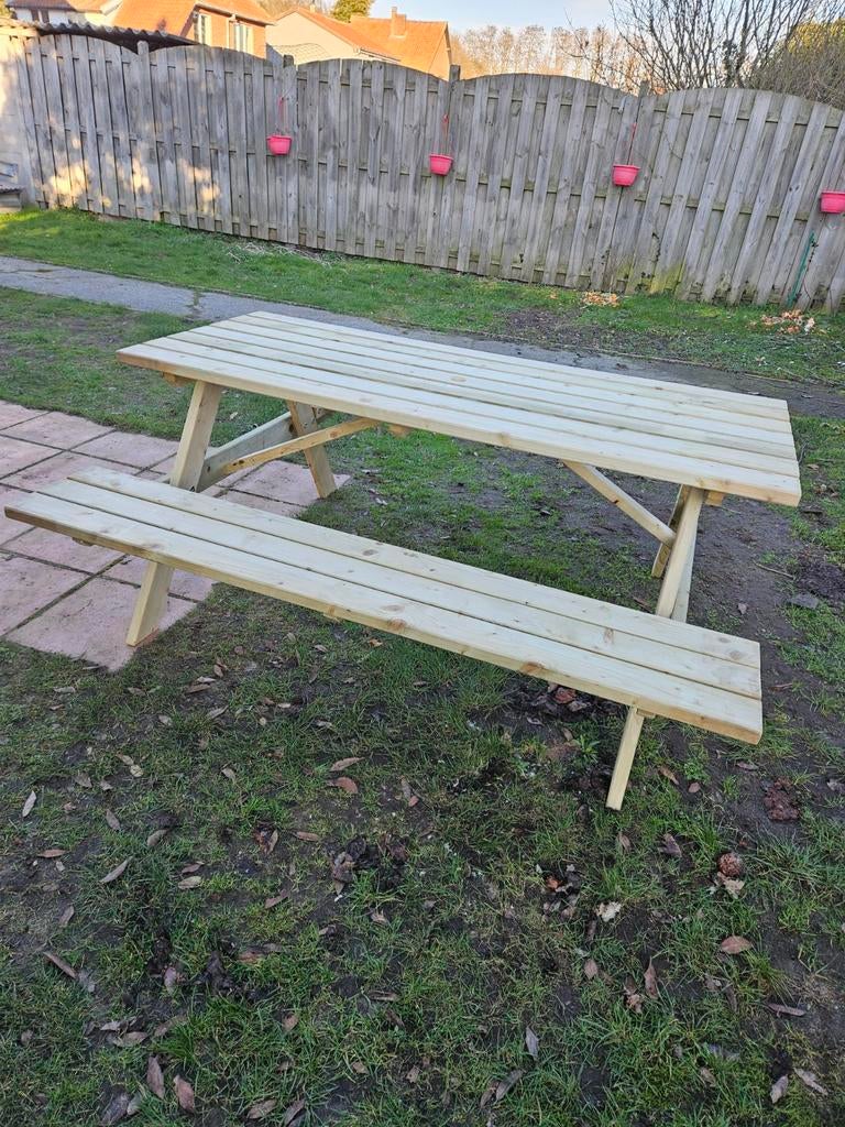 Maintenant, pour 150 euros, de nouvelles tables de pique-niq, Jardin & Terrasse, Enlèvement