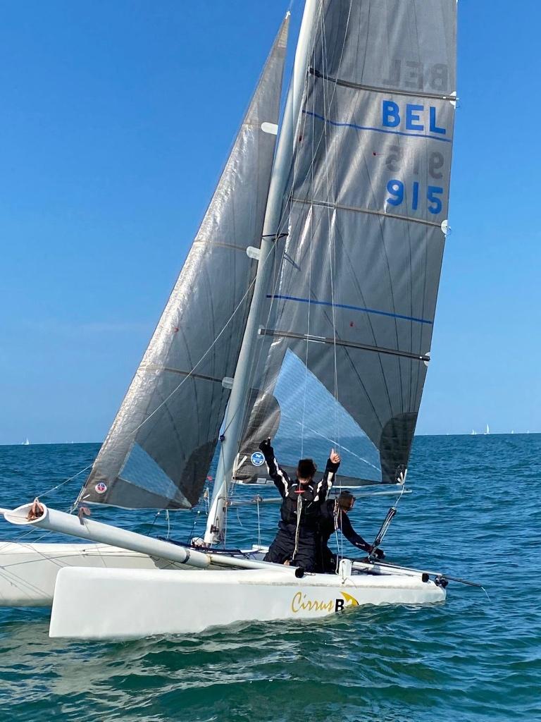 Catamaran Cirrus B1, Ophalen, Gebruikt