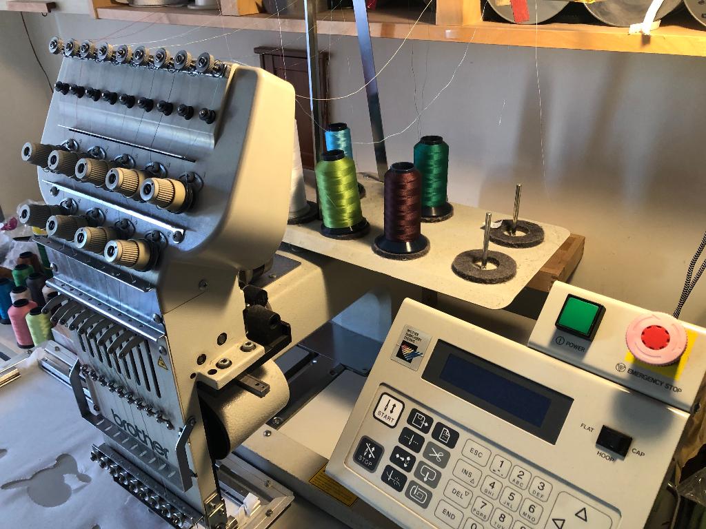 Brother BES 916 borduurmachine, Ophalen, Gebruikt, Machineborduren, Borduurmachine