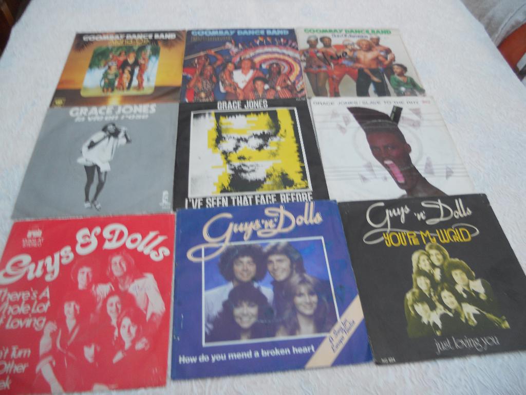 Lot singles te koop 60-70-80  PROMO  nu 0,50€ 't stuk  Lot 2, Enlèvement ou Envoi, Utilisé, Autres formats