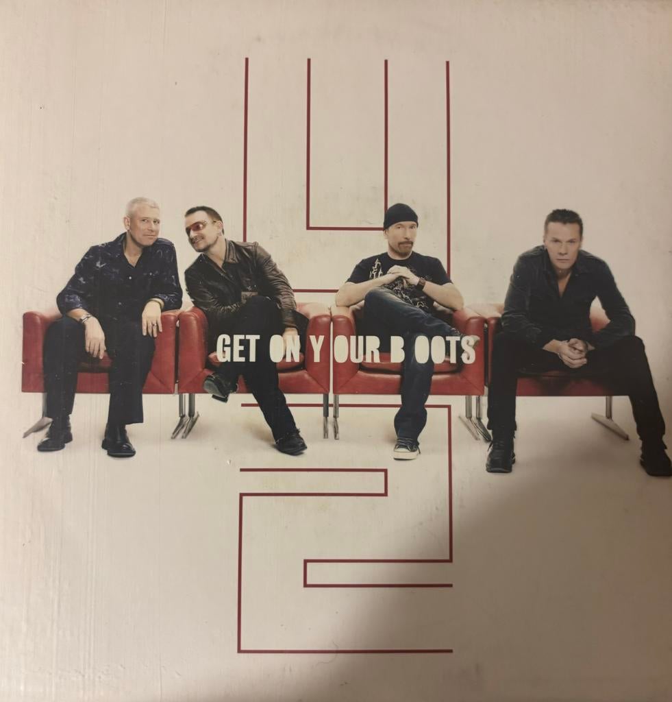 U2 -Get on your boots -no line on the horizon 2009(7” vinyl), Ophalen of Verzenden, Zo goed als nieuw