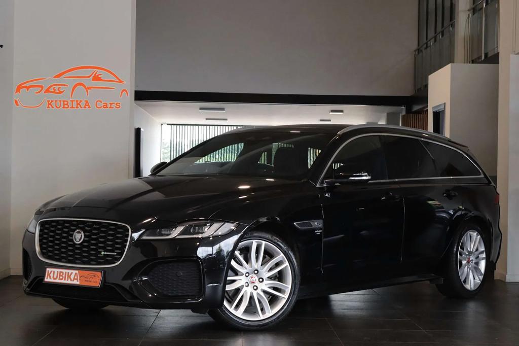 Jaguar XF Sportbrake R-Dynamic BTW Cam Pano Navi Garantie, Auto's, Automaat, Gebruikt, 4 cilinders, Zwart