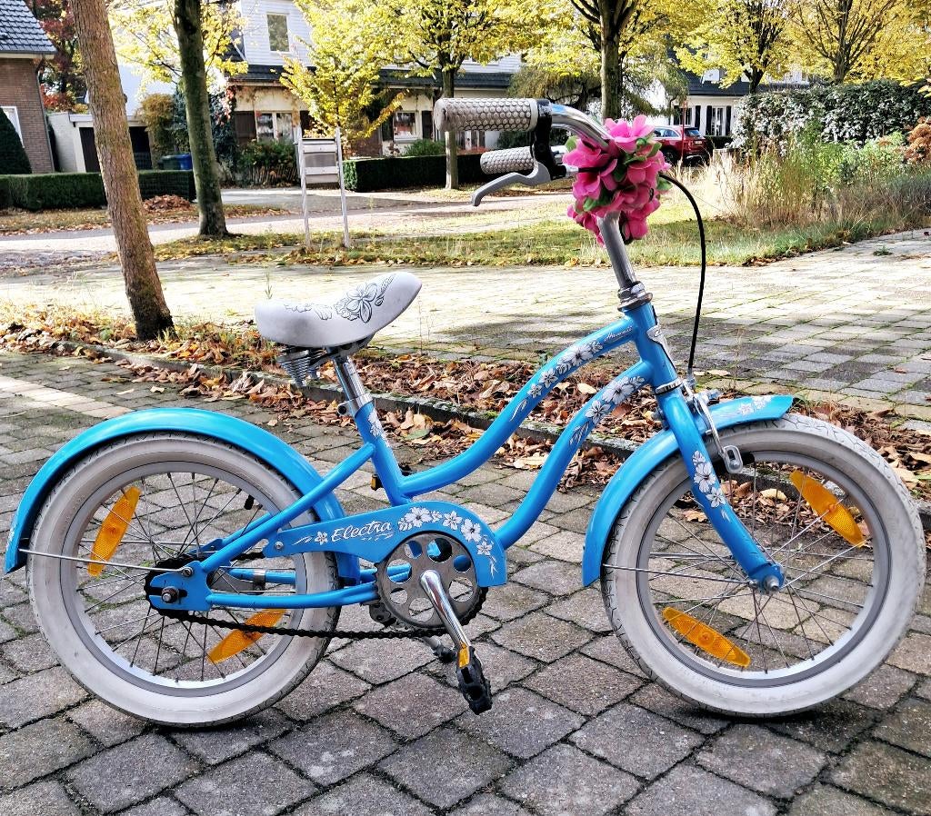 Kinderfiets electra 16 inch, Fietsen en Brommers, Fietsen | Kinderfietsjes, Ophalen, Gebruikt, 16 tot 20 inch, Electra