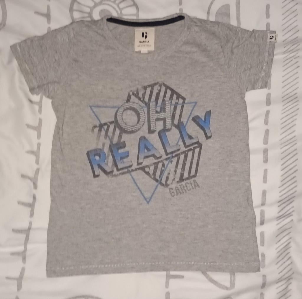 Garcia t-shirt, Kinderen en Baby's, Kinderkleding | Maat 128, Ophalen, Gebruikt, Shirt of Longsleeve, Garcia