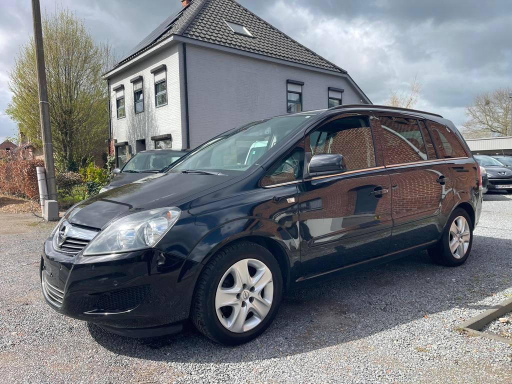 Opel Zafira 1.6iEssence,7PLaces,Airco,Radar,1er propriétaire, Autos, Euro 5, Achat, 7 places, Boîte manuelle