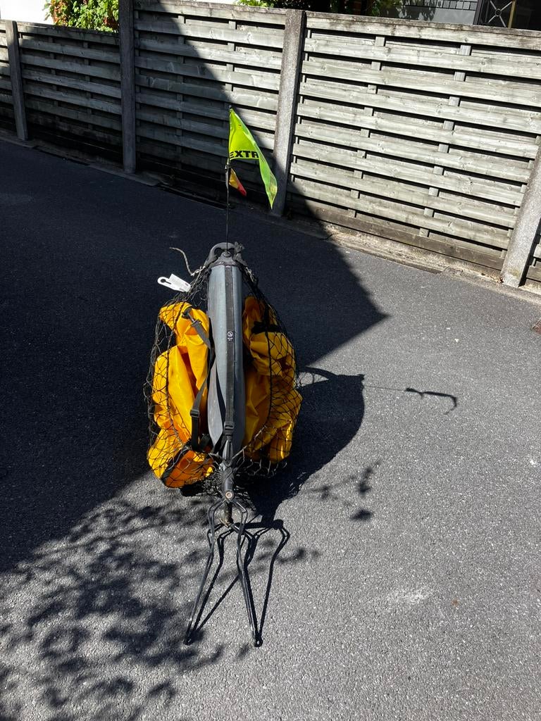 Extrawheel bagagewagen, Fietsen en Brommers, Ophalen, Gebruikt, Bagagekar