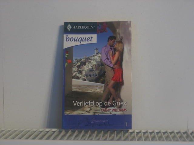 "Verliefd op de Griek " Harlequin Bouquet, Boeken, Romans, Zo goed als nieuw, Ophalen of Verzenden