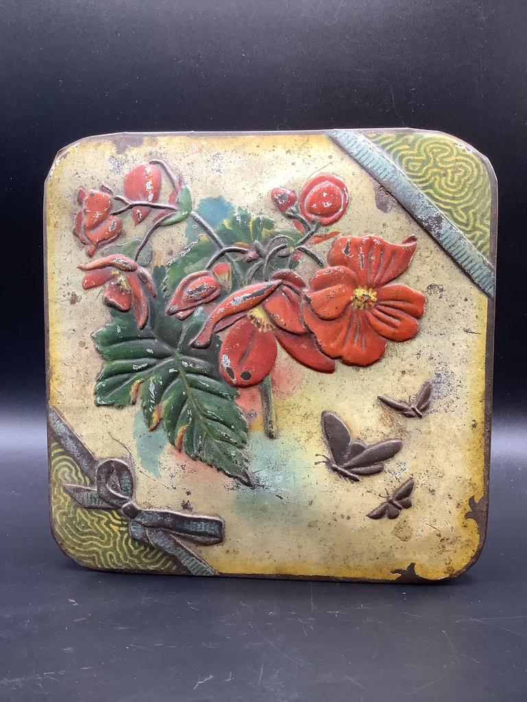 Ancienne boîte pub biscuits Victoria (Bruxelles), Enlèvement ou Envoi, Utilisé, Biscuits