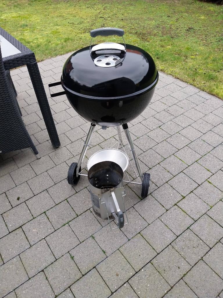 Bbq  weber met aanmaaker !, Ophalen, Gebruikt, Weber