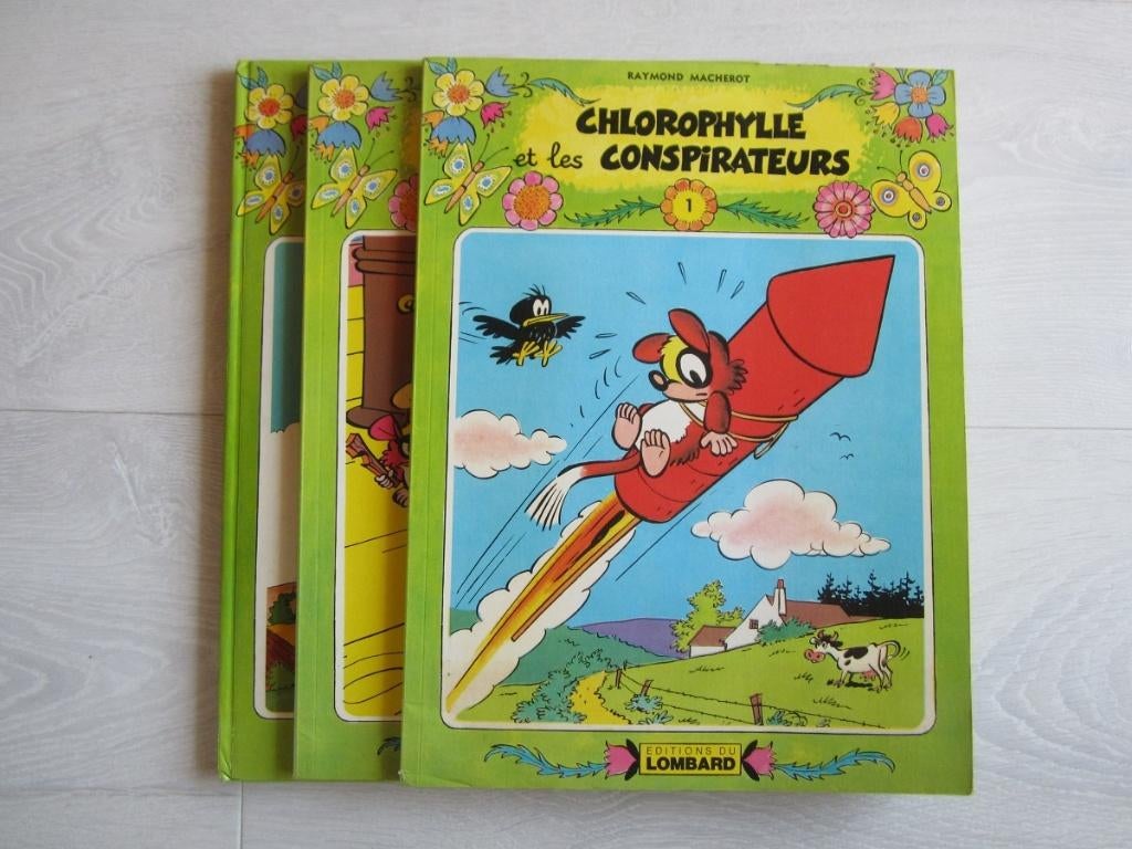 Chlorophylle - E.O. - Collection verte du Lombard, Livres, BD, Plusieurs BD, Enlèvement ou Envoi, Comme neuf, Raymond Macherot