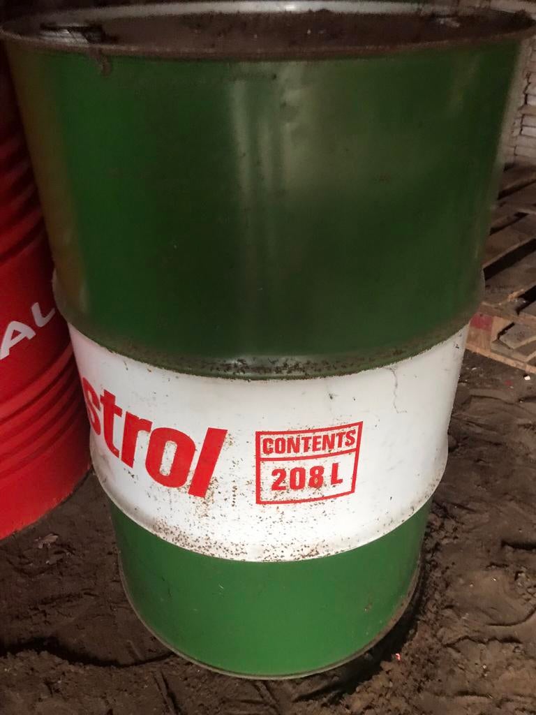 Baril d'huile de 200 L, Enlèvement ou Envoi, Comme neuf