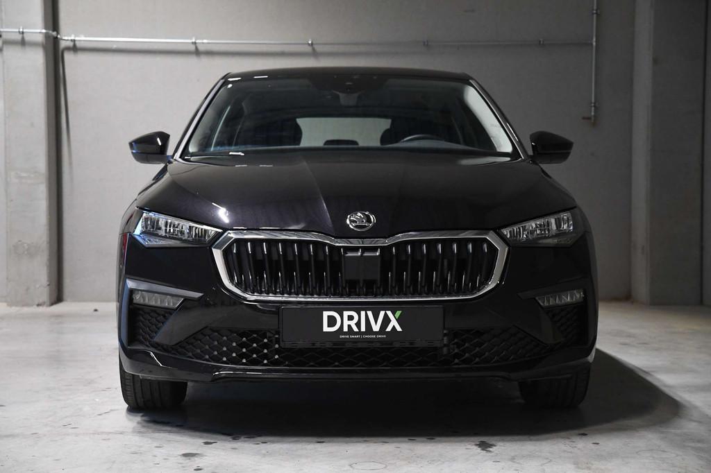 Skoda Scala Scala 1.0 TSI Selection DSG (bj 2025, automaat), Gebruikt, 116 pk, Zwart, Bedrijf