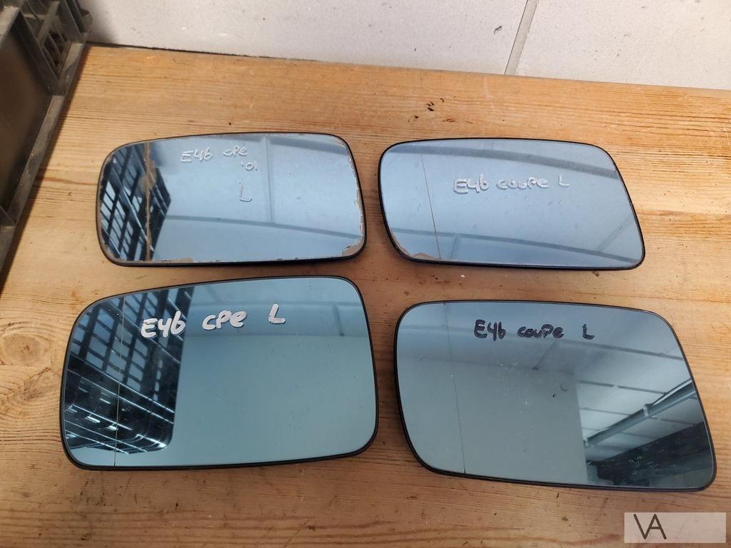 BMW 3 serie E46 coupe / cabrio 1999 - 2006 spiegelglas LINKS, Auto-onderdelen, Gebruikt, -, -, Ophalen of Verzenden