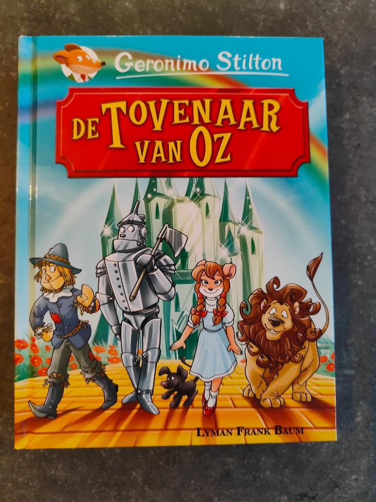 Boek Geronimo Stilton De tovenaar van Oz, Ophalen of Verzenden, Zo goed als nieuw, Geronimo Stilton, Fictie algemeen
