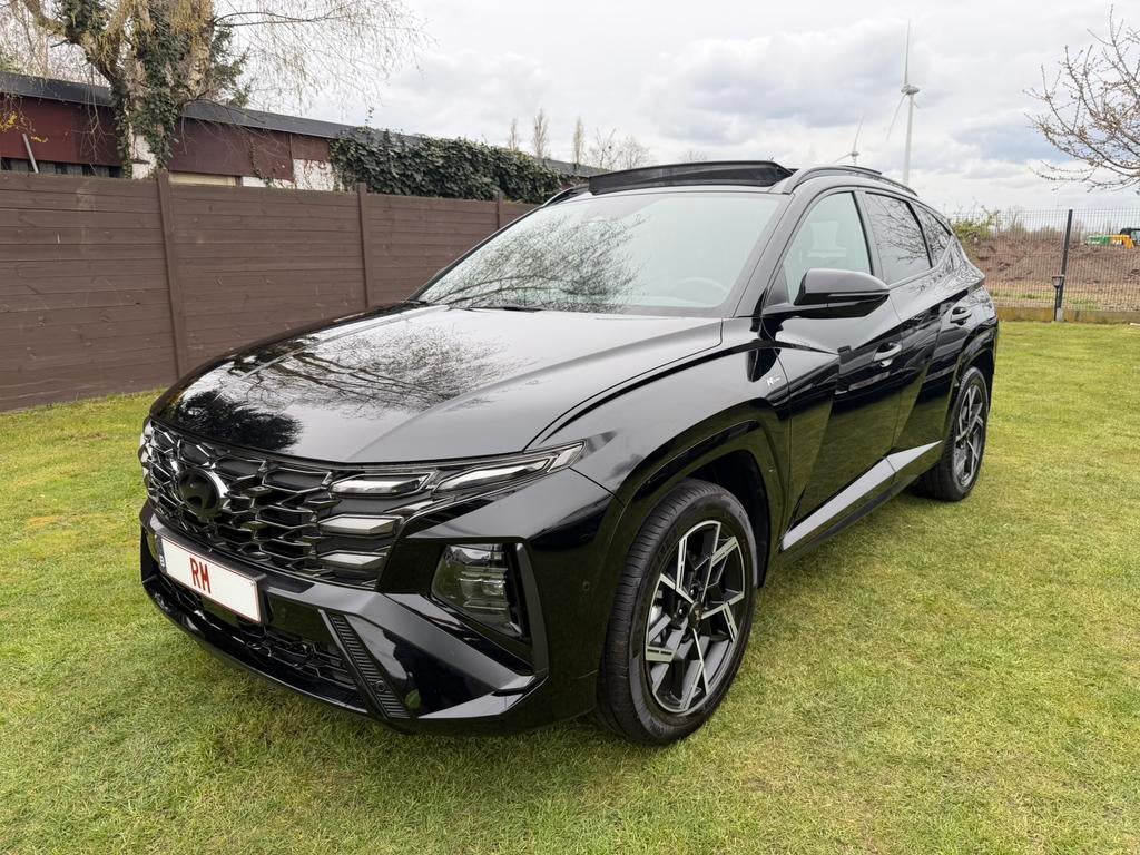 Hyndai Tucson 1.6T-GDI N-Line 24.000km Mega Full ! Fist Hand, Auto's, Automaat, Alcantara, Bedrijf, Hybride Elektrisch/Benzine
