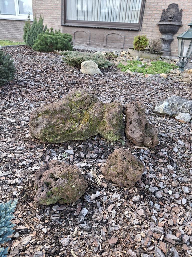 Lava steen, Tuin en Terras, Grind, Keien en Split, Ophalen, Zo goed als nieuw, Lava