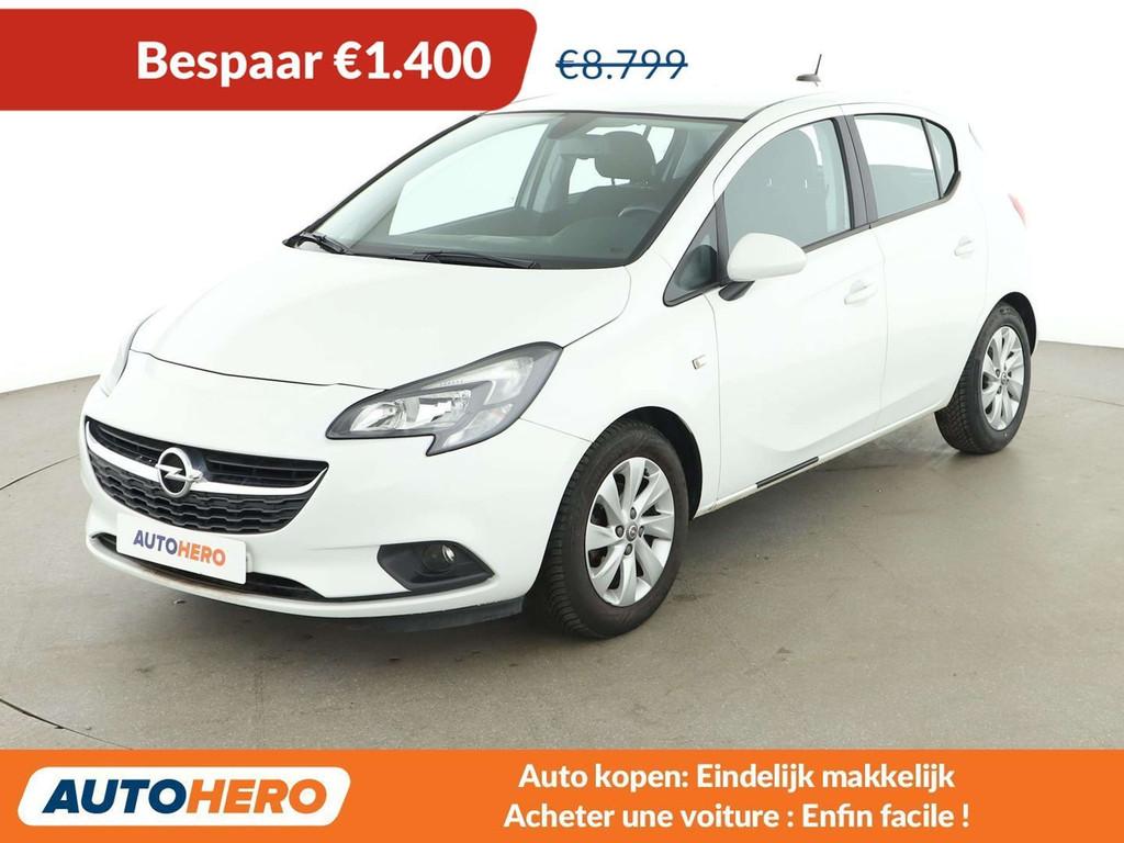 Opel Corsa 1.2 Advance (bj 2018), Auto's, Stof, Gebruikt, Electronic Stability Program (ESP), 1229 cc