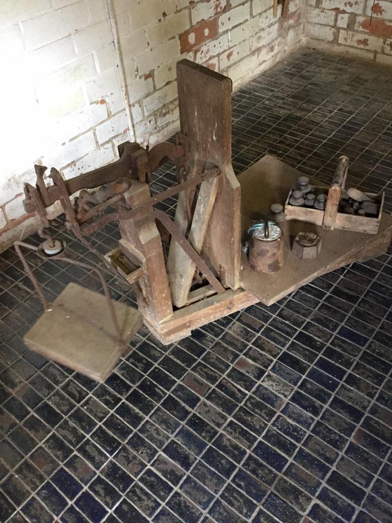 Weegtoestel bascule weegschaal, Enlèvement