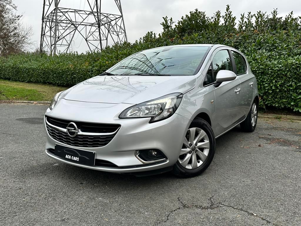 Opel Corsa E 1.2 Essence 2019 €6b 85.000km Airco 1er Proprié, Autos, Opel, Argent ou Gris, Achat, Euro 6, Entreprise